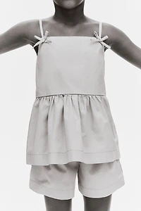 2-Piece Cotton Poplin Set