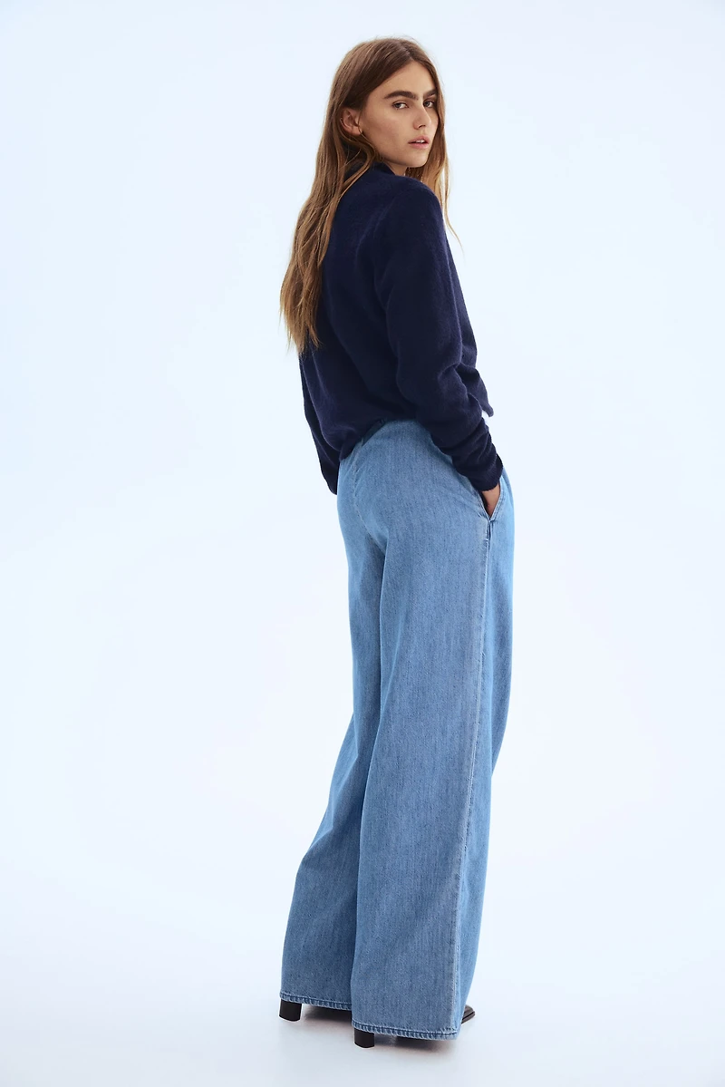 Pantalon en denim doux et léger
