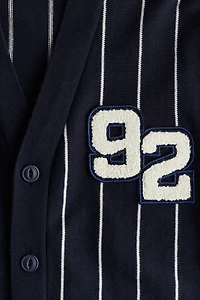 Gilet avec appliqués