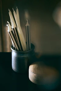 2-pack Patterned Candles