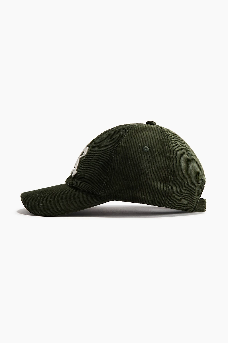 Cotton Twill Cap with Motif
