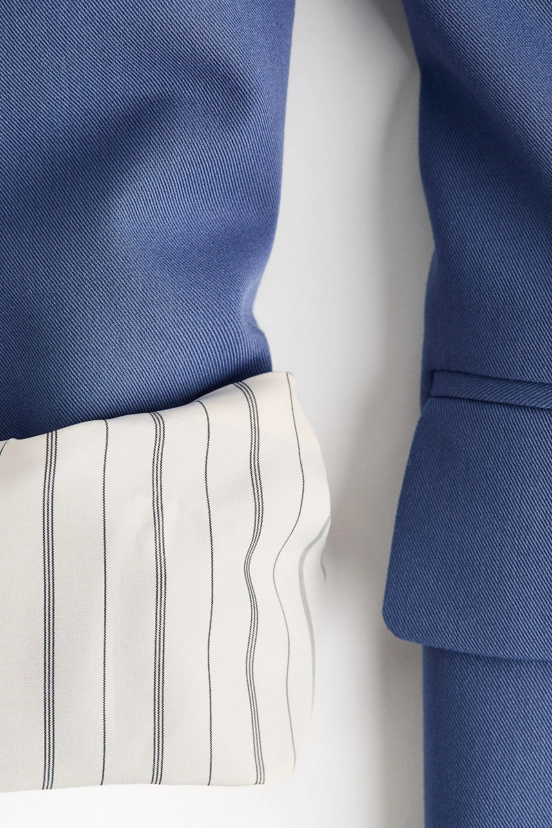 Veston en lyocell mélangé