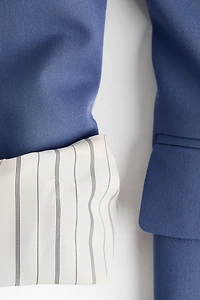 Veston en lyocell mélangé