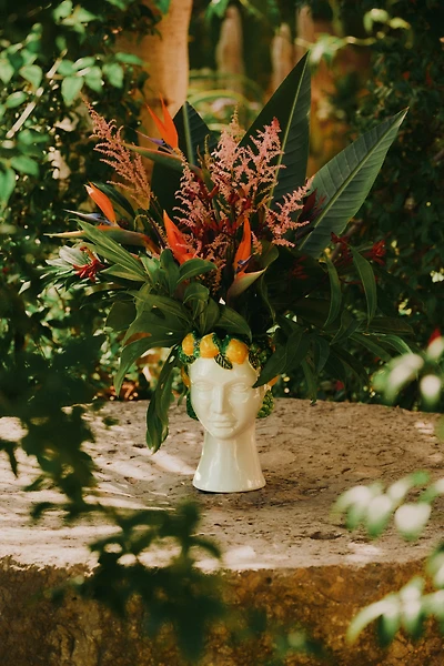 Large Sculptural Stoneware Vase