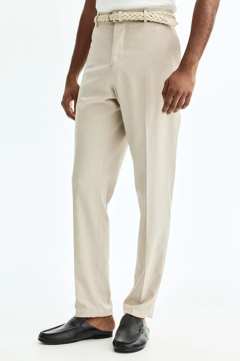 Slim-Fit Suit Pants