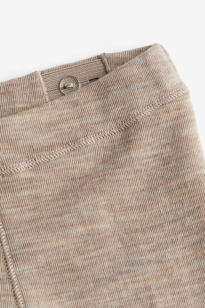 Legging en laine mérinos
