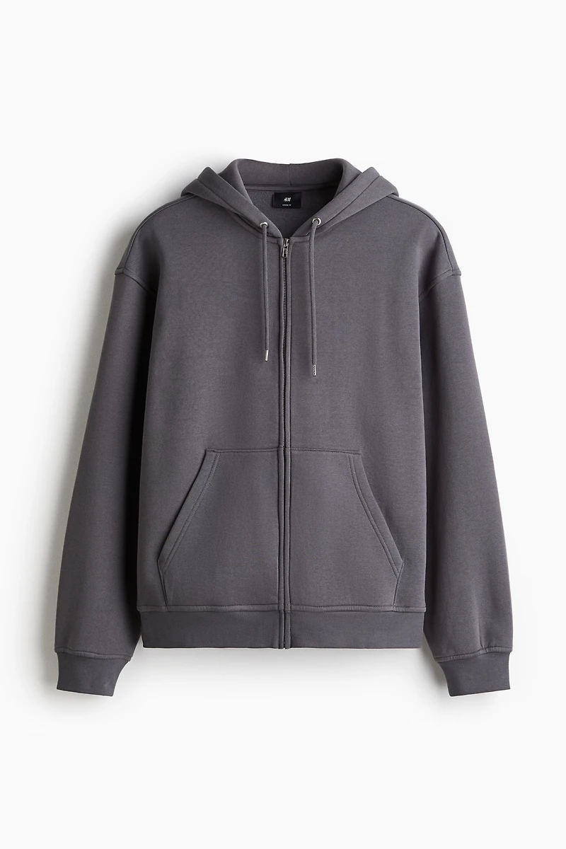 Loose-Fit Hooded Jacket