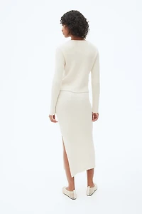 Rib-Knit Skirt