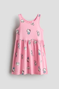 Printed Cotton Dress