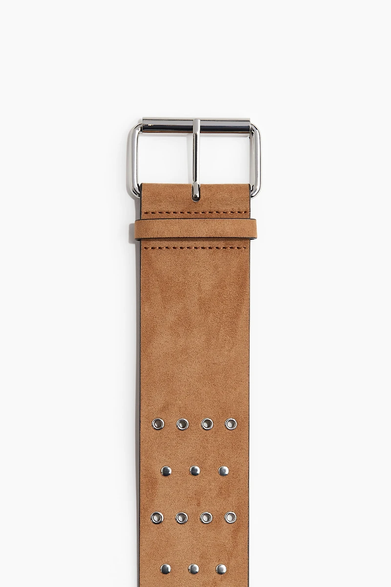Studded Grommet Belt