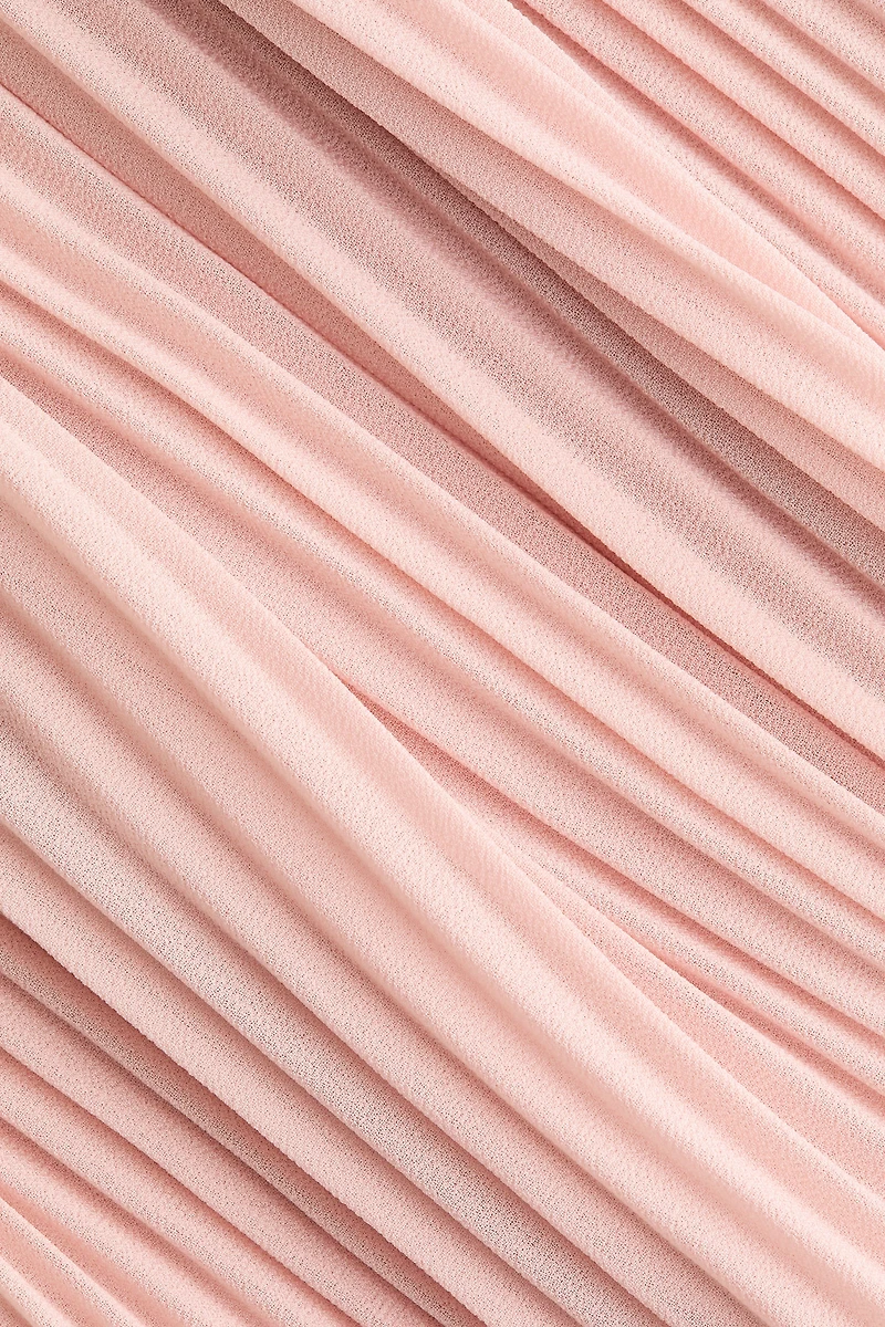 Pleated Chiffon Skirt