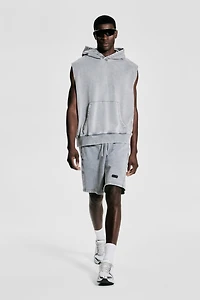 Kangourou de sport ample sans manches