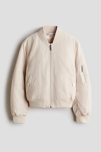 Blouson d'aviateur matelassé