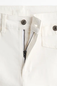 Wide High Waist Ankle Jeans