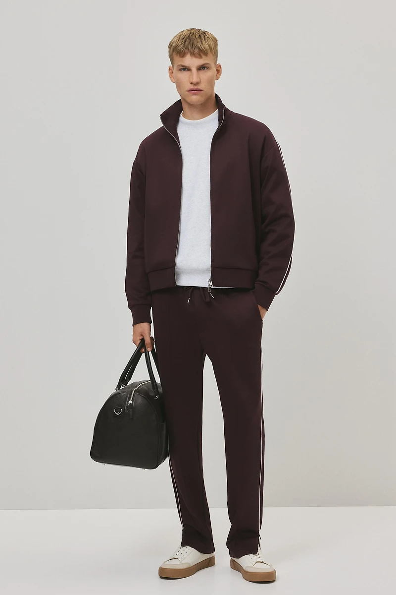 Loose-Fit Track Jacket