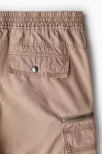 Regular Fit Twill Cargo Pants
