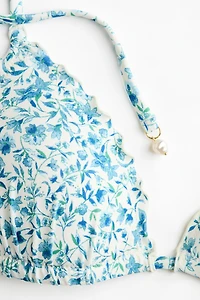 Push-Up Triangle Bikini Top