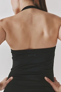 Halterneck Sports Tank Top with SoftMove™