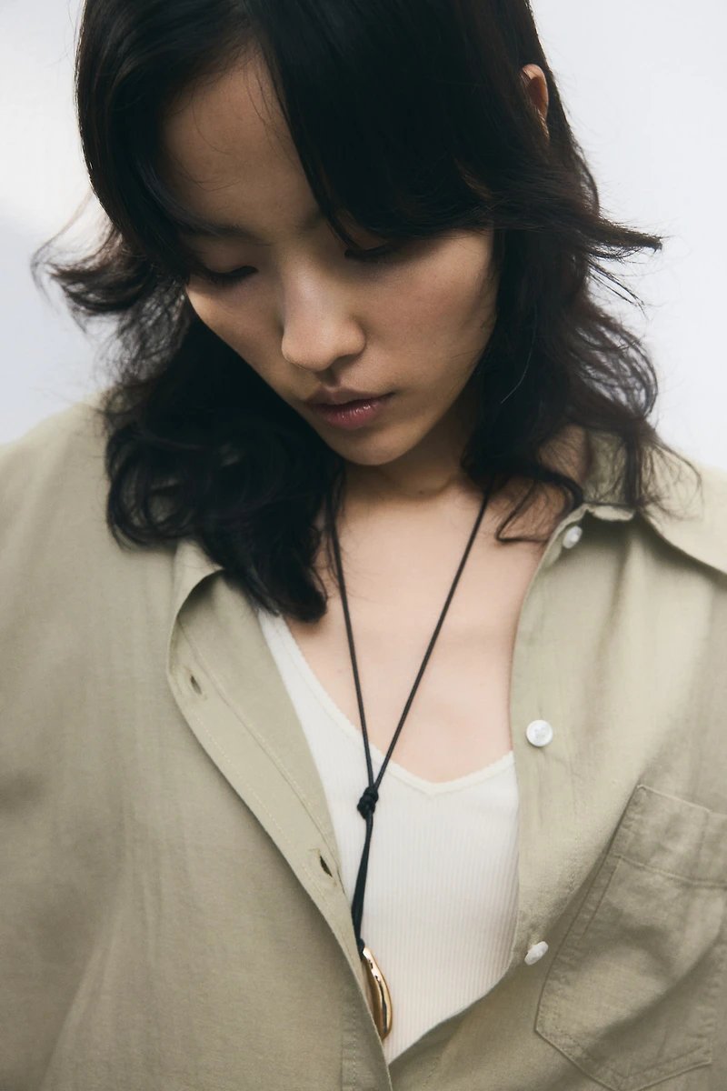 Linen-blend Shirt