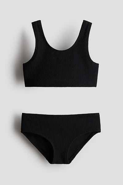 Textured Two-Piece Swimsuit