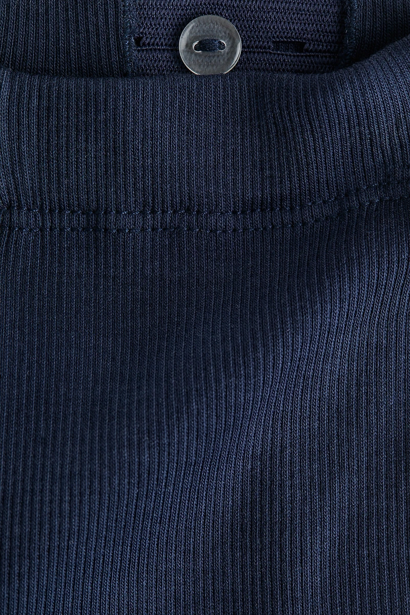 2-Piece Ribbed Cotton Set