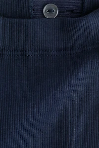 2-Piece Ribbed Cotton Set