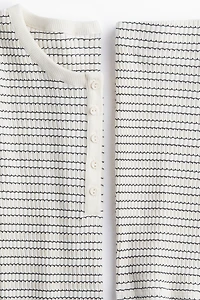 2-Piece Ribbed Jersey Set