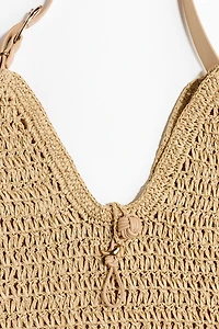 Straw Shoulder Bag