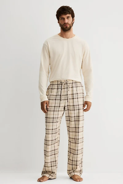 Cotton Pajama Shirt and Pants