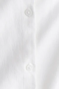 Linen-Blend Shirt