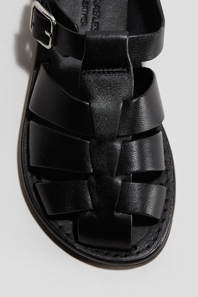Leather Fisherman Sandals