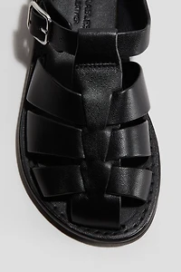 Leather Fisherman Sandals