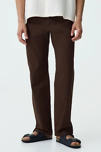 Relaxed-Fit Cotton Twill Chinos