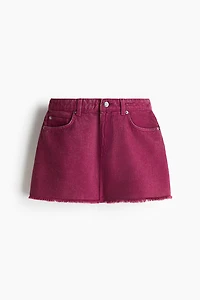 Denim Mini Skirt
