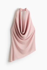 Asymmetric Cowl-Neck Top