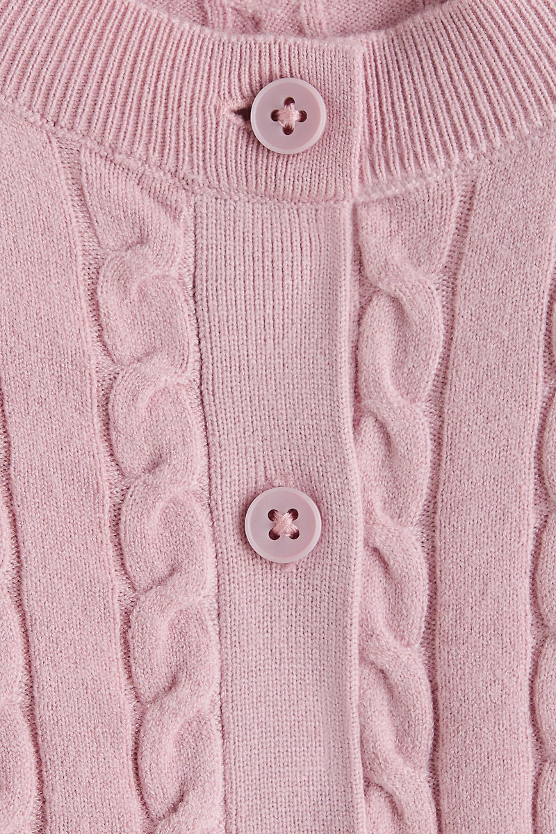 Cable-Knit Cardigan