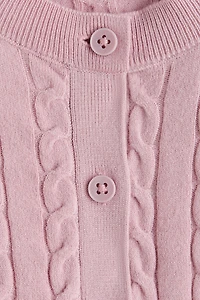 Cable-Knit Cardigan