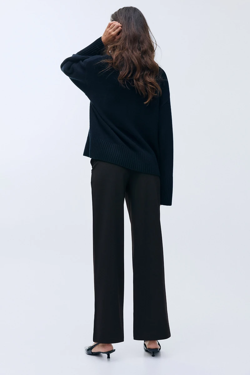 MAMA Crease-Front Pants