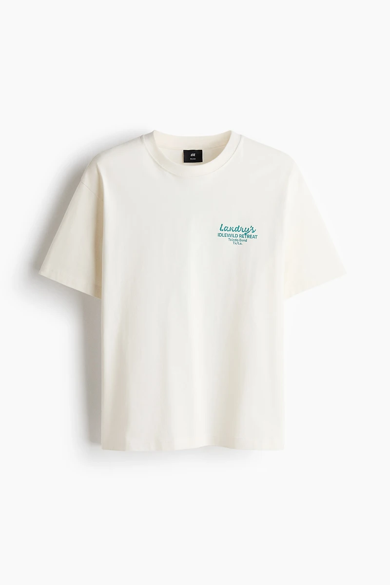 T-shirt imprimé Coupe Flottante