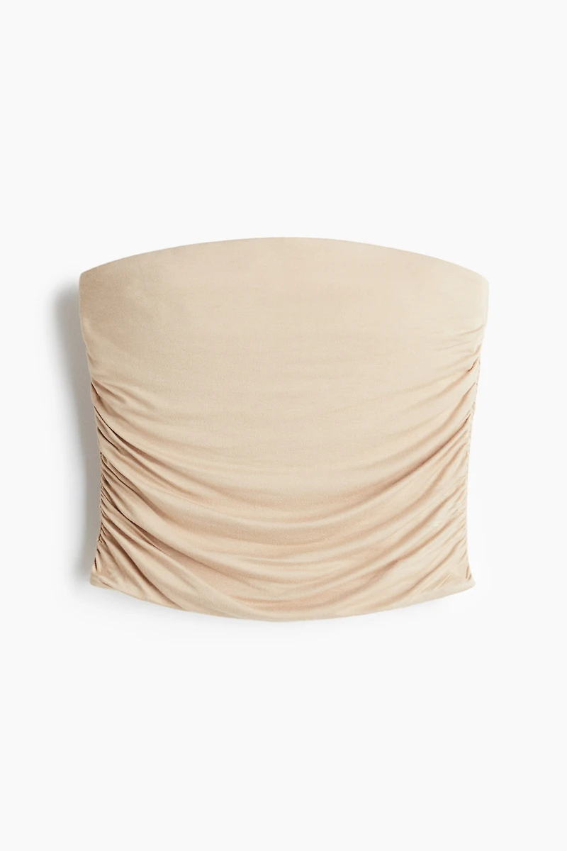 Draped Tube Top
