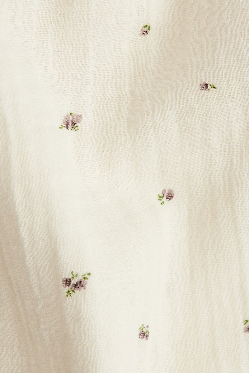 Pyjama en mousseline de coton