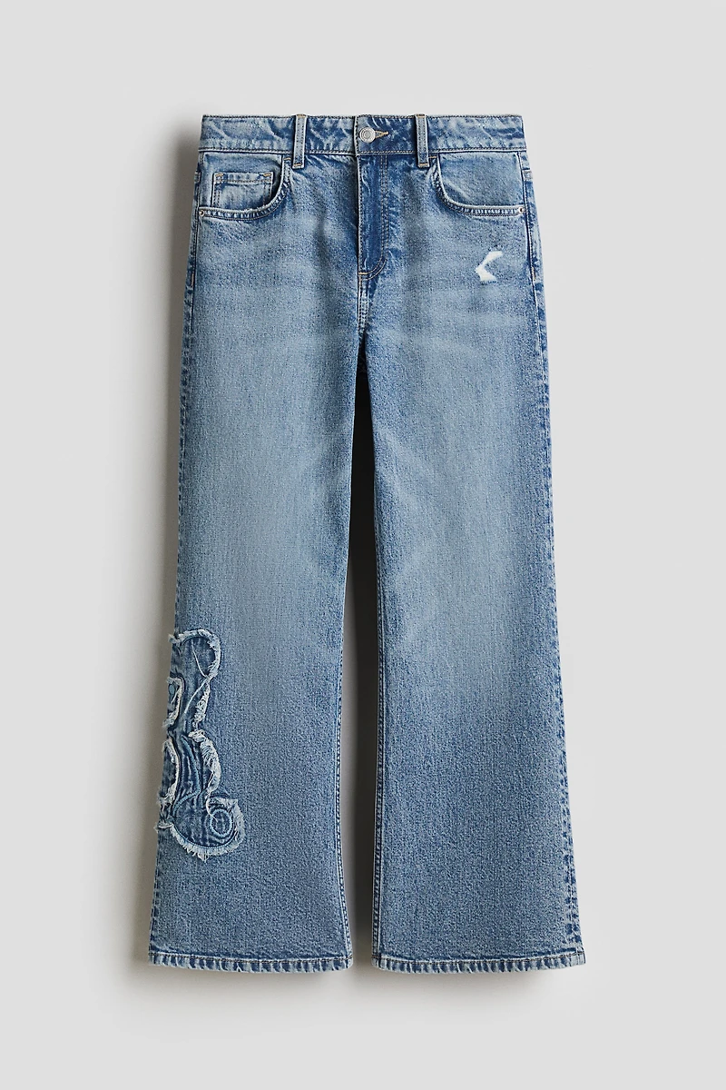 Baggy Fit Bootcut Jeans