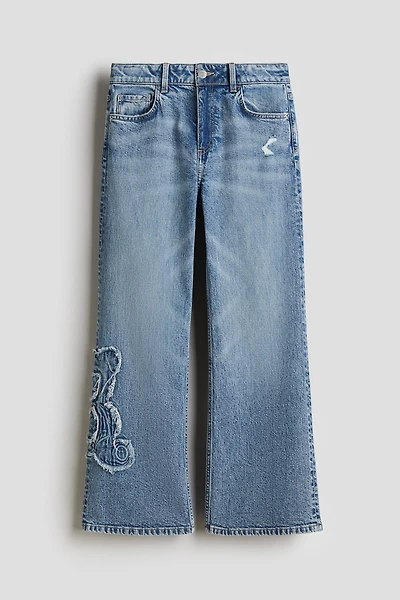 Baggy Fit Bootcut Jeans