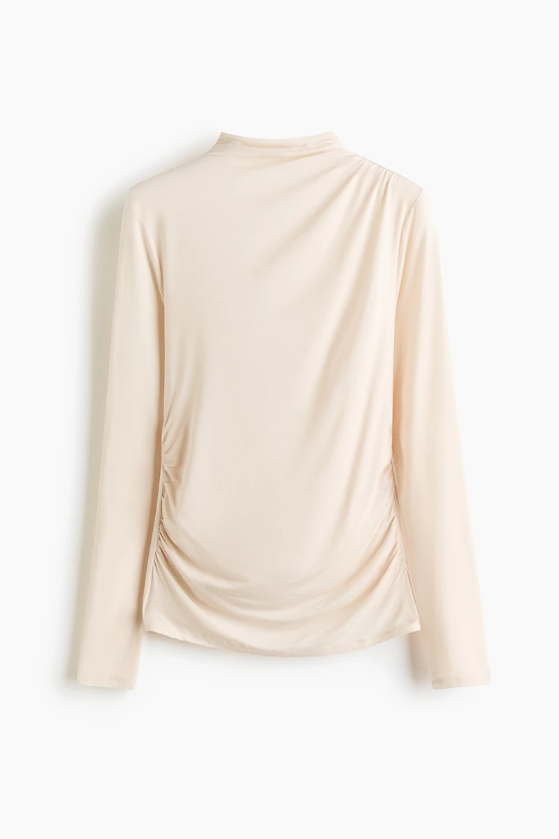 Draped Modal Top