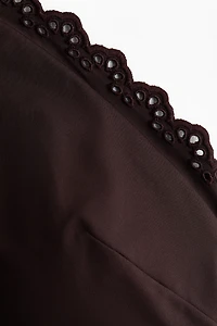 Costume de bain coussiné avec dos nu