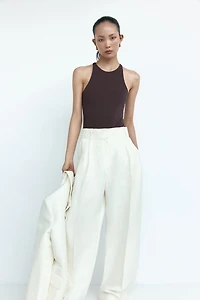 Sleeveless Thong Bodysuit