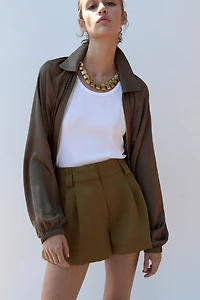 Dress Shorts with Belt