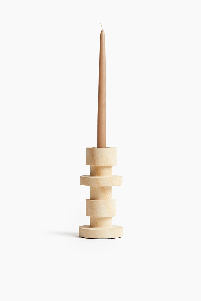 Large Sandstone Candleholder