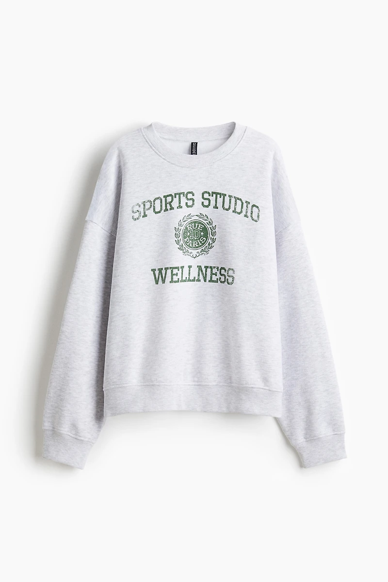 Sweatshirt with Motif