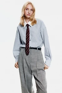 Oversized Poplin Shirt